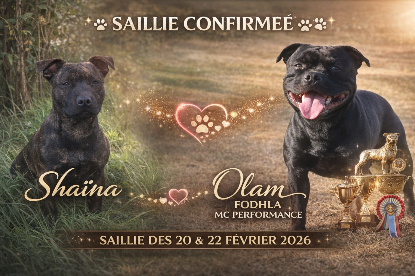 Staffie bientôt disponible !